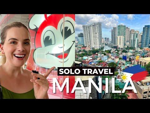SOLO TRAVEL TO THE PHILIPPINES | First Impressions of Manila