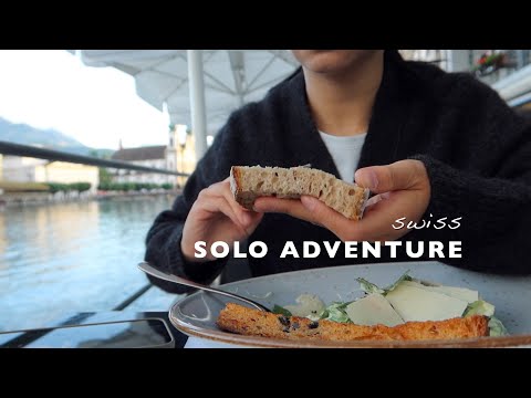Solo Trip in Switzerland Day 9, from Lungern to Luzern, city tour around the lake