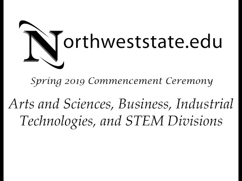 Spring 2019 NSCC Commencement 2pm Ceremony for Arts & Sciences, Business, Industrial Tech, and STEM