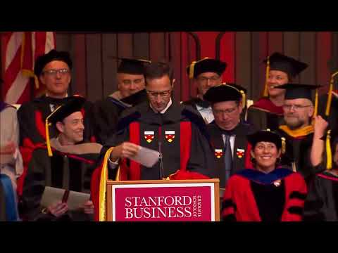 Stanford Graduate School of Business Diploma Ceremony 2018