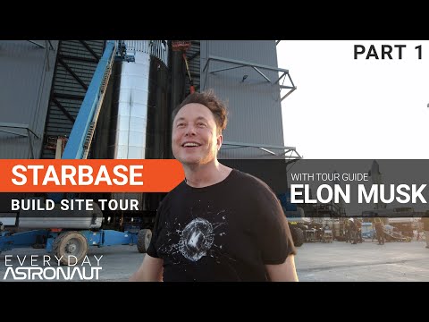 Starbase Factory Tour with Elon Musk [Part 1]