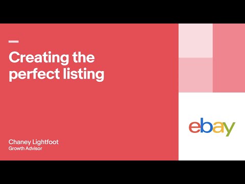 Starter: Creating the perfect listing