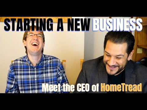 Starting a New Business - Meet Vincent, CEO of HomeTread