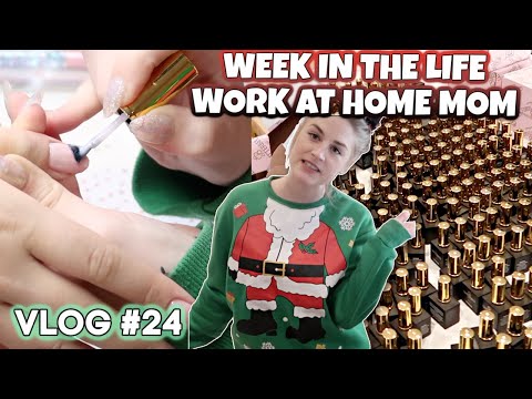 STOCK UPDATE! Work At Home Mom - Small business struggles Vlog 24