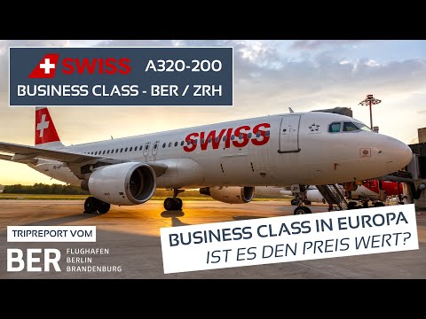 SWISS Business Class A320-200 nach Zürich | Tripreport BER - ZRH