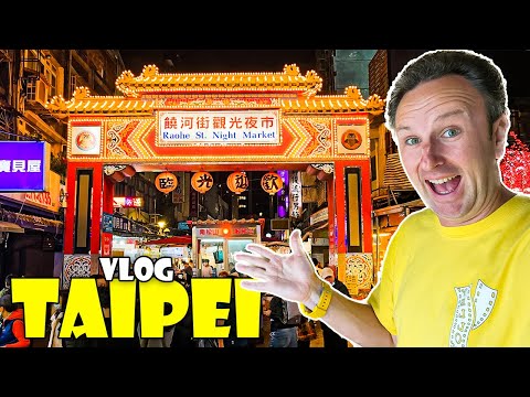 TAIPEI TRAVEL VLOG: What to see, do, and eat!