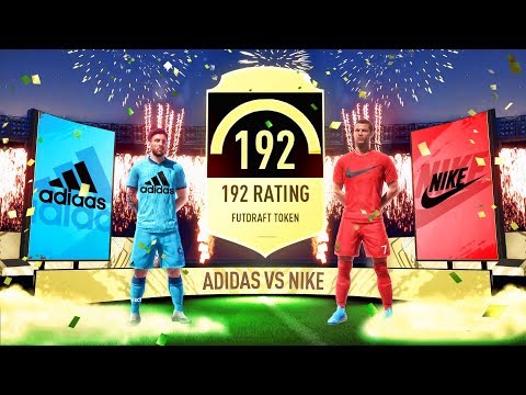 Team ADIDAS vs Team NIKE FUT DRAFT!! (FIFA 20)