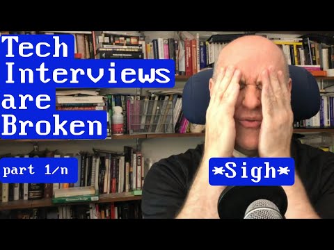 Tech Interviewing is Broken (Part 1 of n), How we got here and why we're still stuck here.