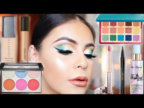 TESTING NEW MAKEUP AT SEPHORA 2018: FULL FACE FIRST IMPRESSIONS | JuicyJas