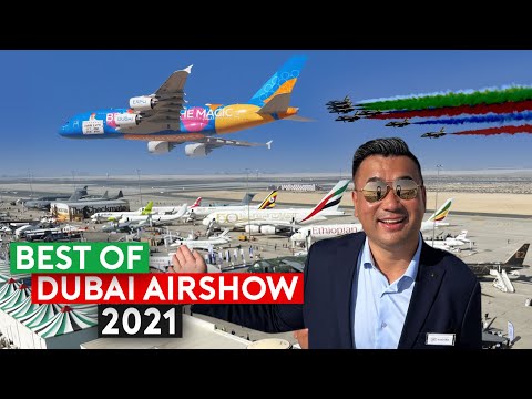 The BEST of Dubai Airshow 2021 - Complete Show Highlight