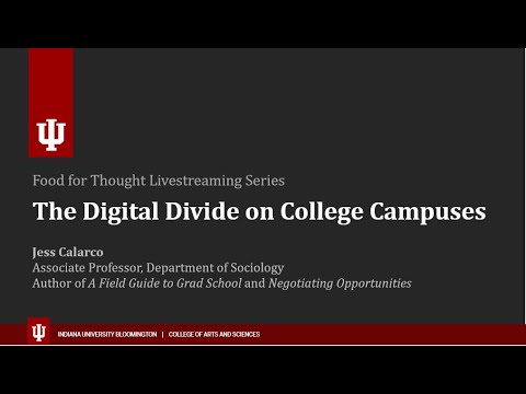 The Digital Divide on College Campuses