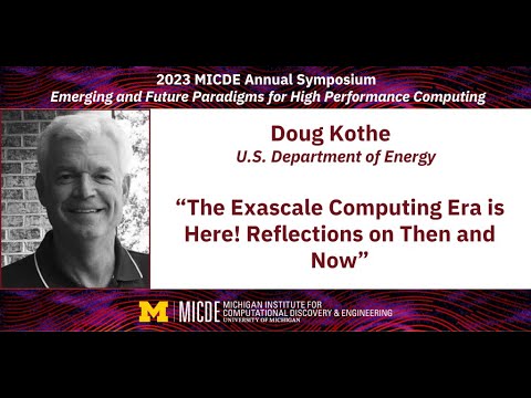 The Exascale Computing Era is Here! Reflections on Then and Now