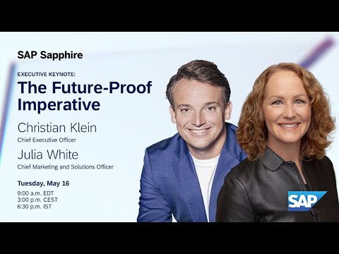 The Future Proof Imperative | SAP Sapphire in 2023 Full Keynote