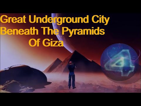 The Great Underground City Beneath The Pyramids of Giza - 4