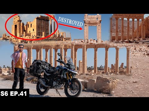 THE ONLY ANCIENT CITY IN THE DESERT DESTROYED S06 EP.41 | MIDDLE EAST MOTORCYCLE Tour