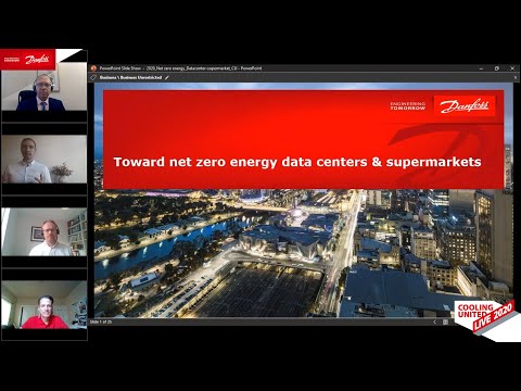 The path toward net zero energy supermarkets and data centers | Cooling United Live