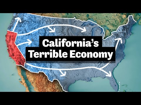 The Ruthless Rise and Fall of California's Economy