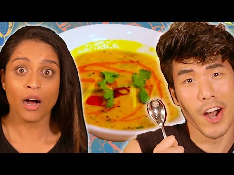 The Try Guys $850 Indian Food Challenge ft. Lilly Singh