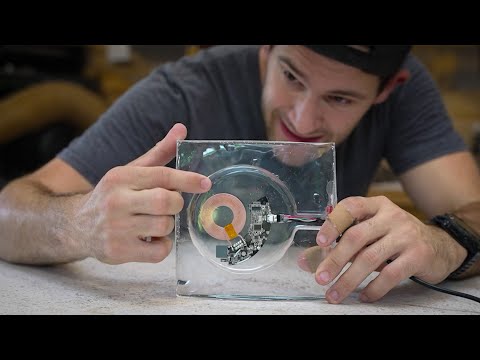 The Worlds FIRST Clear Wireless Charger - Epoxy Encased Electronics?