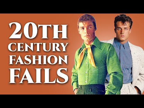 The WORST Men's Fashion Fails of the 20th Century!