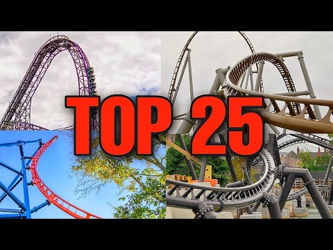 Top 25 BEST New For 2021 Roller Coasters