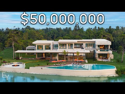 Touring a $50,000,000 Mansion in TURKEY with a GOLF COURSE!