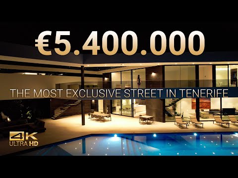 Touring a €5.400.000 LUXURY HOME on the MOST EXCLUSIVE street in Tenerife!