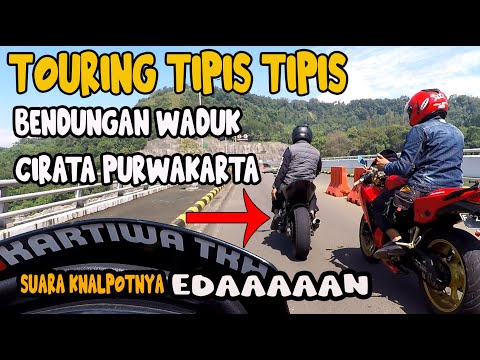 TOURING MOTOR JARAK DEKAT KE BENDUNGAN WADUK CIRATA