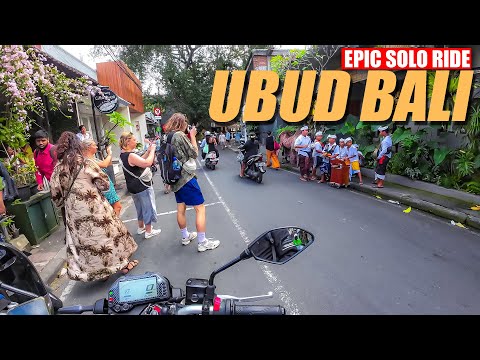 Touring Motor Sendirian dari Jakarta Keliling Ubud Bali Kota Wisata Terbaik ke 4 Di Dunia | MT 25