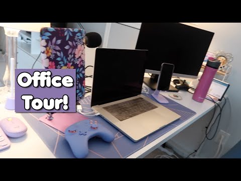 Touring my home office space!