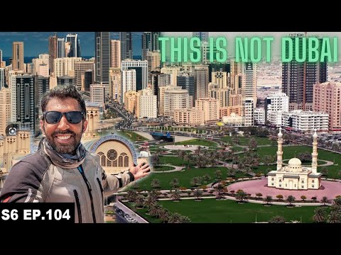 Traditional Emirate & Cultural Capital But It IS NOT Dubai S06 EP.104 | MIDDLE EAST Motorcycle Tour