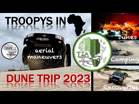 Troopys in Africa - Dune Trip 2023