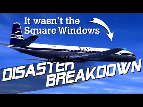 Troubled History Of The Comet (BOAC Flight 781 & SAA Flight 201) - DISASTER BREAKDOWN
