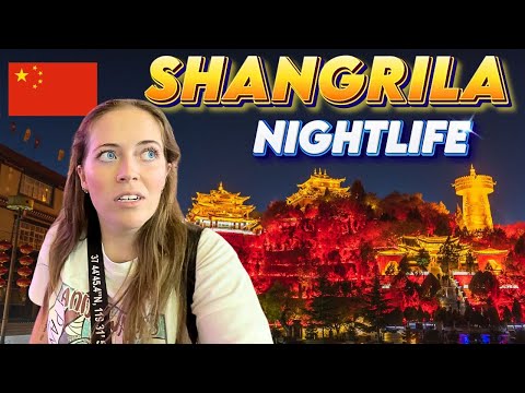 Unforgettable NIGHTLIFE in Shangrila, China  (This is AMAZING)