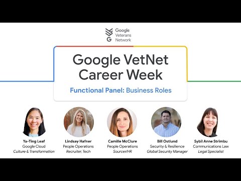 VetNet Career Week 2021 Functional Paths for Veterans and MilSpouses: Business