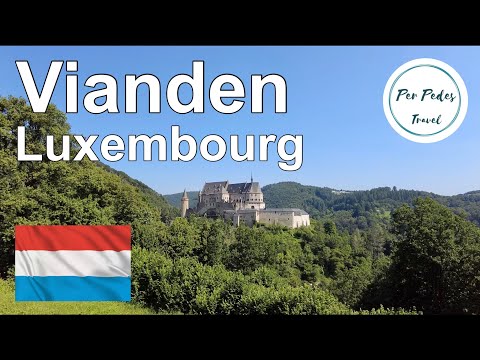 Vianden, Luxembourg Walking Tour (with subtitles) Summer 2021