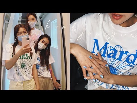 VLOG • #KindaJoanGem Day in Itaewon & Unistella Cloud Nails ️