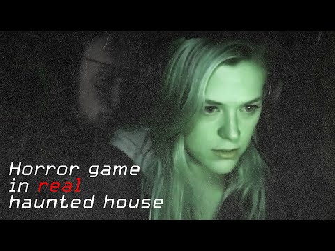 We Play A Horror Game In A Real Haunted House