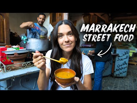 We Tried Moroccan Street Food in Marrakech