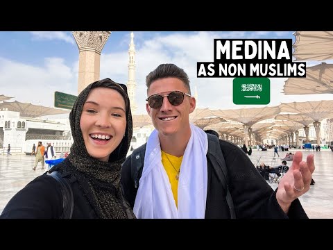 We visited MEDINA as Non Muslims (Converting to ISLAM?) السياح في المدينة المنورة
