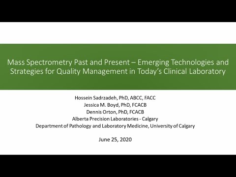 WEBINAR | Mass Spectrometry Past and Present - Emerging Technologies and Strategies for Quality Mana