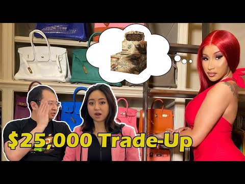 What are you trading into a $25,000 Handbag??? (Boxes to Birkin)