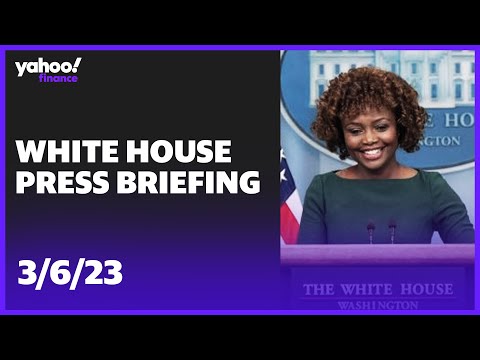 White House Press Secretary Karine Jean-Pierre holds briefing