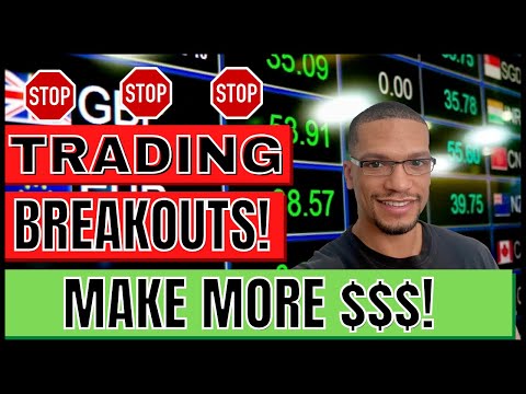 Why I STOPPED TRADING Breakouts! #forex