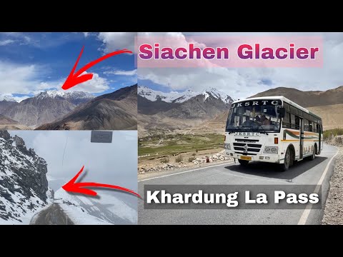 Worlds Only Bus Route Above 18 Thousand Feet | Leh To Nubra Valley by Bus