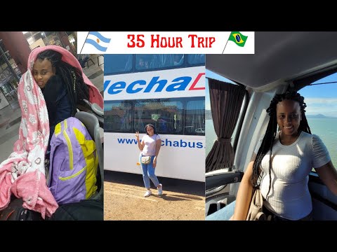 Would you spend 35 hours travelling on a bus from Argentina to Brazil?