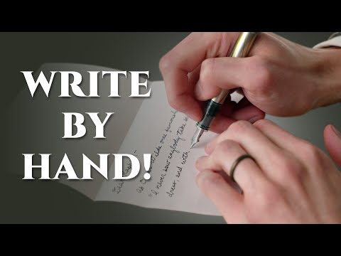 Writing By Hand Matters! Benefits (& History) of Penmanship