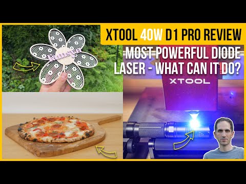 xTool D1 Pro 40W Laser Engraver Review | What can it do? | + Air Assist & Enclosure